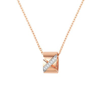 [Aethel]LIENS EVIDENCE DIAMOND NECKLACE