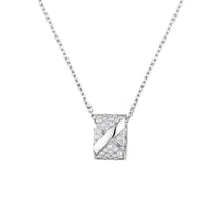 [Aethel]LIENS EVIDENCE DIAMOND PAVED NECKLACE