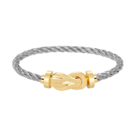 [Aethel]CHANCE LARGE 8 FIGURE BUCKLE NO DIAMOND BRACELET GOLD