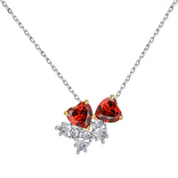 [Aethel]Dainty Red Heart Necklace