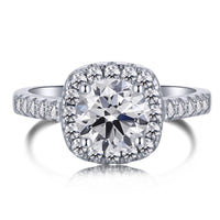 [Aethel]Dazzling Resplendent Round Cut Wedding Ring