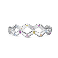 [Aethel]Ornate Vibrant Round Cut Daily Ring
