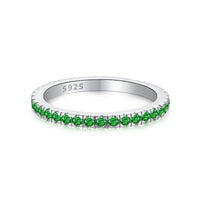 [Aethel]Delicate Sparkling Round Cut Daily Ring
