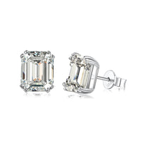 [Aethel]Dazzling Square Shape Earrings