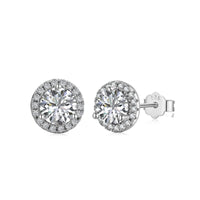 [Aethel]Classic Princess Round Shape Earrings