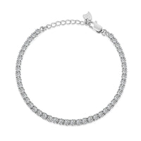 [Aethel]Sparkling Round Cut Daily Bracelet