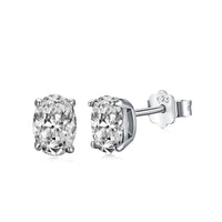 [Aethel]Oval Classic Dignified Elegant Earrings