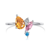 [Aethel]Radiant Colorful Multi Cut Daily Ring