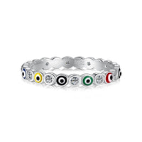 [Aethel]Sparkling Vibrant Round Shape Daily Ring