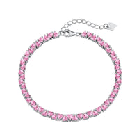 [Aethel]Dazzling Romantic Heart Shape Lover Bracelet