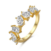[Aethel]Delicate Multi Cut Ring