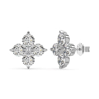 [Aethel]Four-Leaf Clover Eight-Pointed Star Earrings