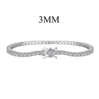 [Aethel]Dainty Charming Round Cut Tennis Bracelet