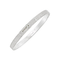 [Aethel]HM KELLY BRACELET IN SILVER AND FULL PAVE DIAMOND