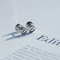 [Aethel]LOVE EARRINGS SILVER 10MM