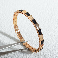 [Aethel]SERPENTI BRACELET PINK GOLD ONYX