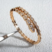 [Aethel]SERPENTI BRACELET 6.8MM PINK GOLD DIAMOND