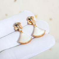 [Aethel]DREAM MOP PINK GOLD EARRINGS