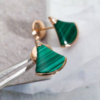 [Aethel]DIVAS DREAM EARRINGS PINK GOLD