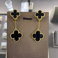 [Aethel]CLOVER 2 MOTIFS  EARRINGS (MULTIPLE CHOICESC