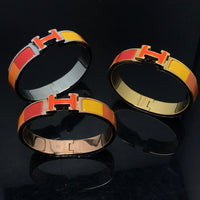 [Aethel]H BRACELET ORANGE RAINBOW CERAMIC