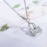 [Aethel]AMULETTE PEDANT SILVER NECKLACE