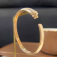 [Aethel]PANTHERE GOLD OPEN BRACELET