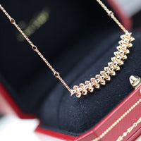[Aethel]CLASH PINK GOLD NECKLACE
