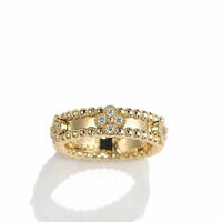 [Aethel]PERLEE GOLD DIAMOND RING