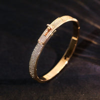 [Aethel]KELLY BRACELET DIAMOND PAVED