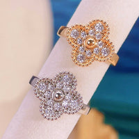 [Aethel]CLOVER DIAMOND RING