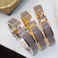 [Aethel]H BRACELET 12MM BROWN