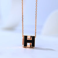 [Aethel]H CAGE PINK GOLD NECKLACE