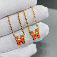 [Aethel]MINI POP H NECKLACE