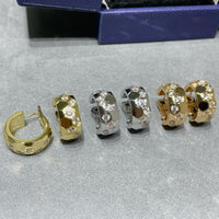 [Aethel]BEE LOVE DIAMOND HOOP EARRINGS