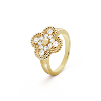 [Aethel]CLOVER DIAMOND RING