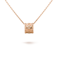 [Aethel]PERLEE PEDANT NECKLACE GOLD / ROSE GOLD