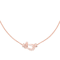 [Aethel]FORCE 10 PINK GOLD DIAMOND NECKLACE