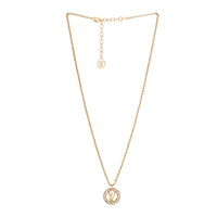 [Aethel]BY NIGHT DIAMOND PAVED NECKLACE
