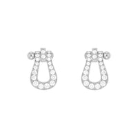 [Aethel]FORCE 10 FULL DIAMOND STUD EARRINGS MINI MODEL