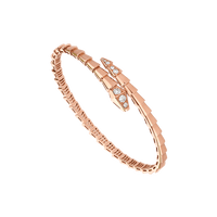 [Aethel]SERPENTI BRACELET DIAMONDS PINK GOLD