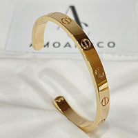 [Aethel]LOVE BRACELET 6.1MM OPEN CUFF