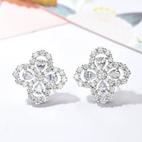 [Aethel]LOOP EARRINGS FULL MOTIF DIAMOND 16MM
