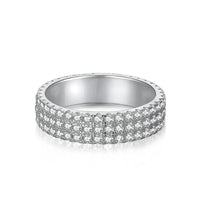 [Aethel]Dainty Round Cut Tennis Ring