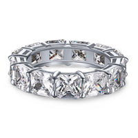 [Aethel]Elegant Princess Cut Tennis Ring