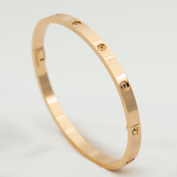 [Aethel]LOVE BRACELET 3.65MM 10 DIAMONDS