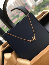 [Aethel]BLOSSOM PENDANT PINK GOLD AND DIAMOND