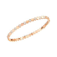 [Aethel]BEE LOVE PINK GOLD DIAMOND BRACELET