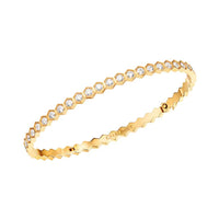 [Aethel]BEE LOVE GOLD BRACELET FULL DIAMOND