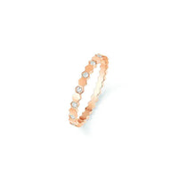 [Aethel]BEE LOVE RING PINK GOLD DIAMOND
